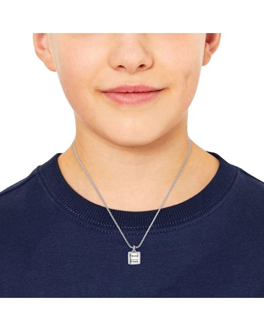 S.oliver Kette in Metallic für Herren
