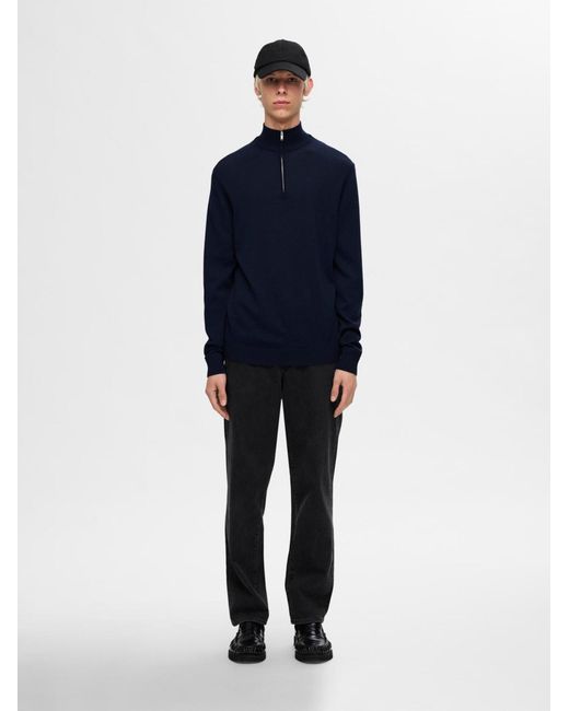 SELECTED Pullover Slhtray in Blue für Herren