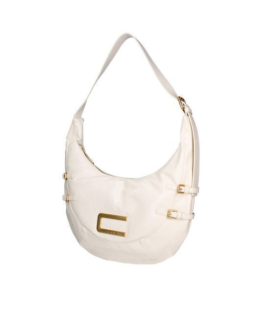 Custoline White Schultertasche