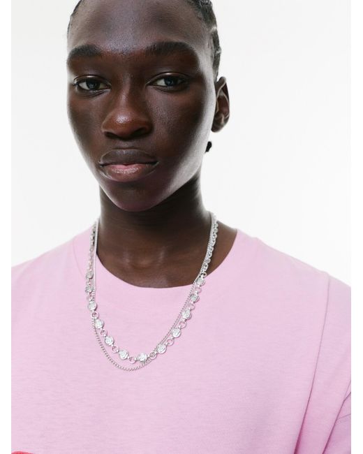 Pull&Bear Kette in White für Herren