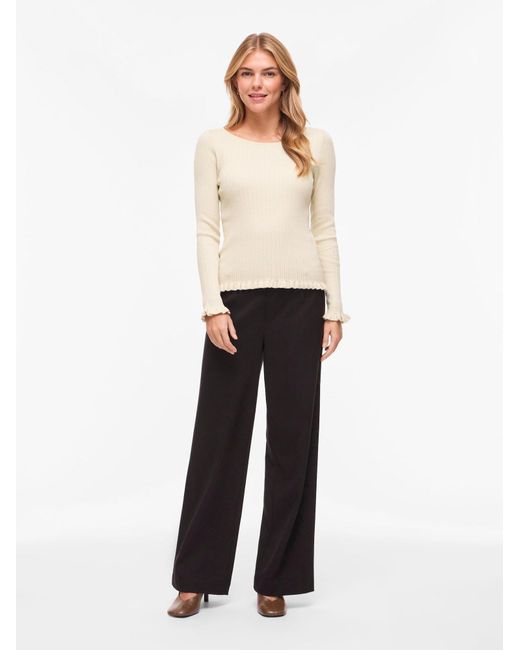 Vila White Pullover Vibelia