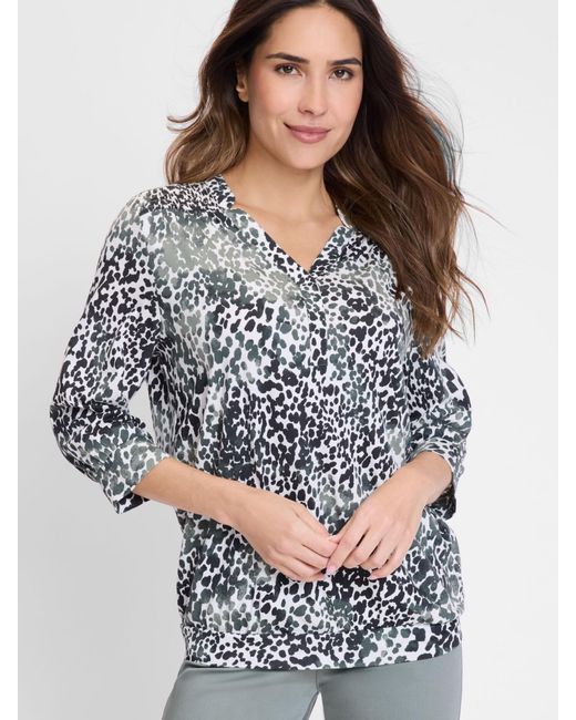 Olsen Gray T-Shirt Legere Passform