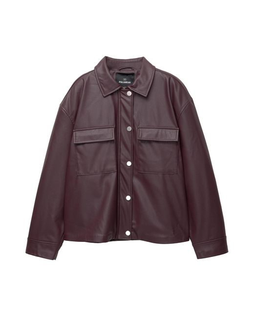 Pull&Bear Purple Jacke