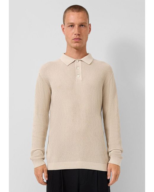 QS Pullover in Natural für Herren