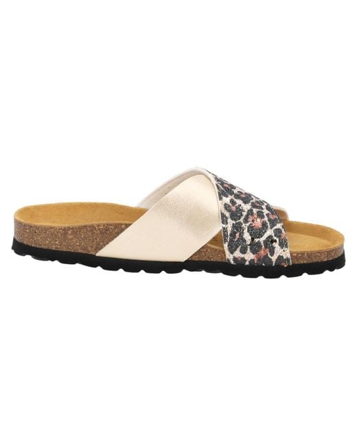 Palado by Sila Sahin Natural Pantolette 'Rianel Wild'