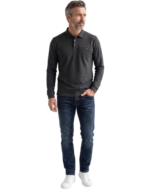 CASA MODA Shirt Basic in Red für Herren