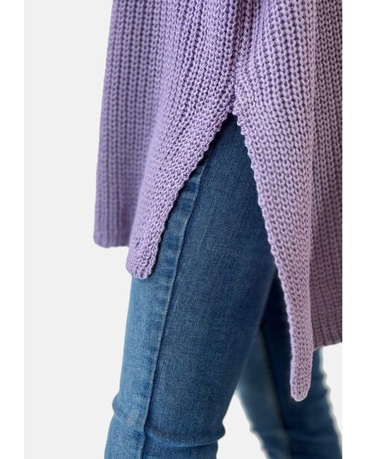 Elara Purple Pullover