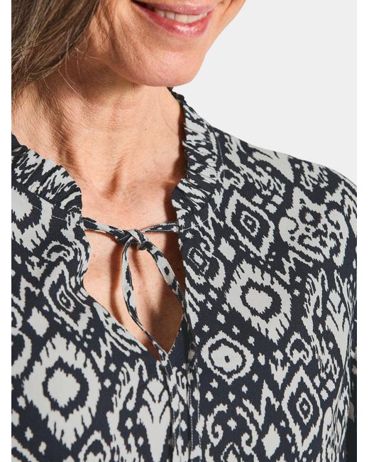 Goldner Gray Bluse