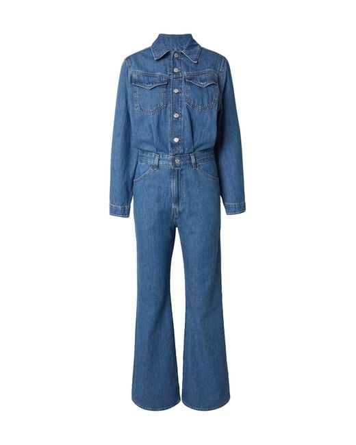 Levi's Blue Levis Western Jumpsuit