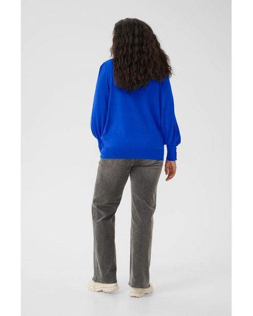 Kaffe Blue Pullover Lizzy
