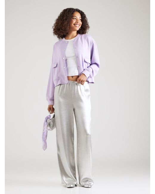 Mbym Purple Sweatjacke 'Danni'