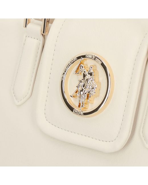 U.S. POLO ASSN. Natural Handtasche Jodhpur