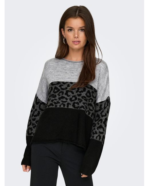 ONLY Gray Pullover Onljade