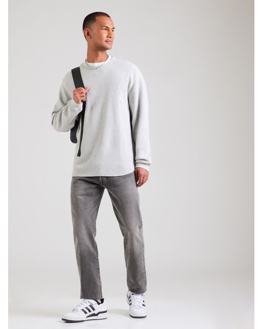 Levi's Levis Long Sleeve Relaxed Thermal Tee in Gray für Herren