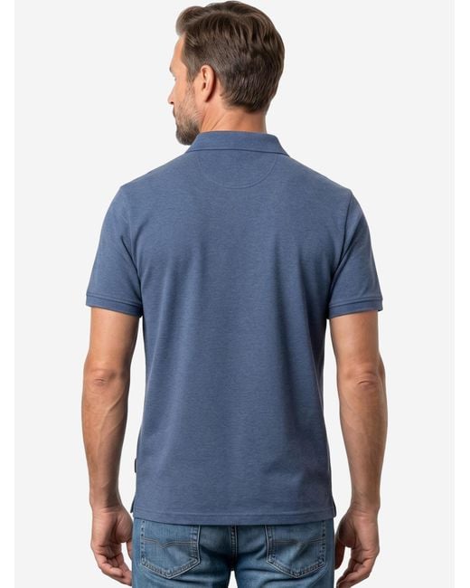 CASA MODA Shirt Basic in Blue für Herren