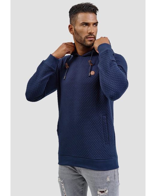 INDICODE Pullover in Blue für Herren
