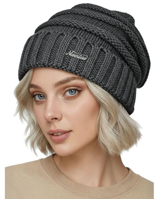 Neverless Gray Mütze Model 36931