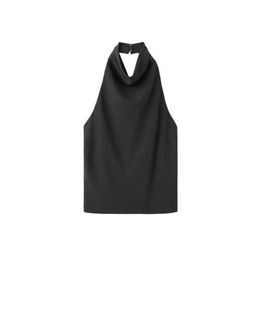 Mango Black Top Dalias