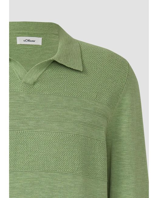S.oliver Pullover in Green für Herren