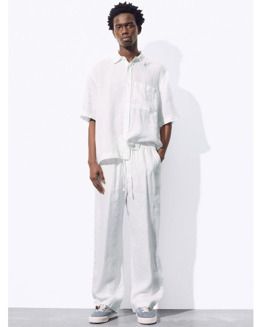 Pull&Bear Hose in White für Herren