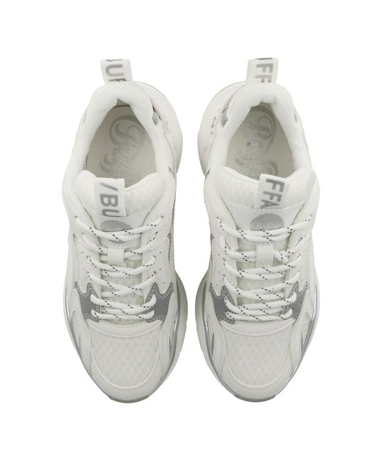 Buffalo White Sneaker Binary Shadow