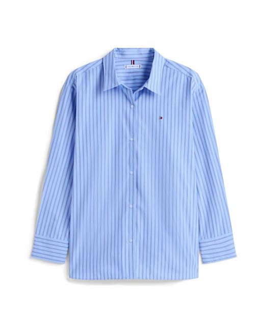 Tommy Hilfiger Blue Bluse Ess