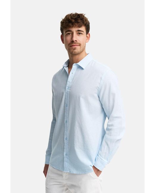 INDICODE Hemd Ceppo in Blue für Herren