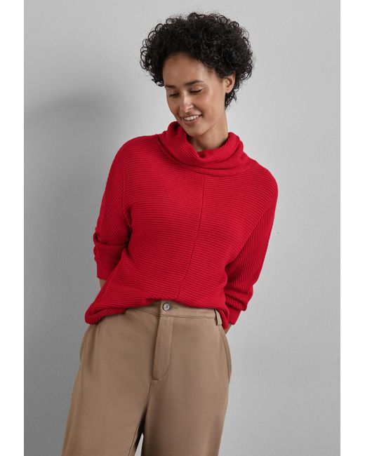 Street One Red Pullover