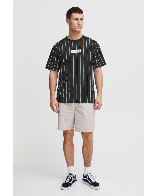 Solid Shirt 'sdeastman' in Black für Herren