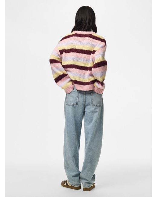 Pieces Pink Pullover Pcdorthea