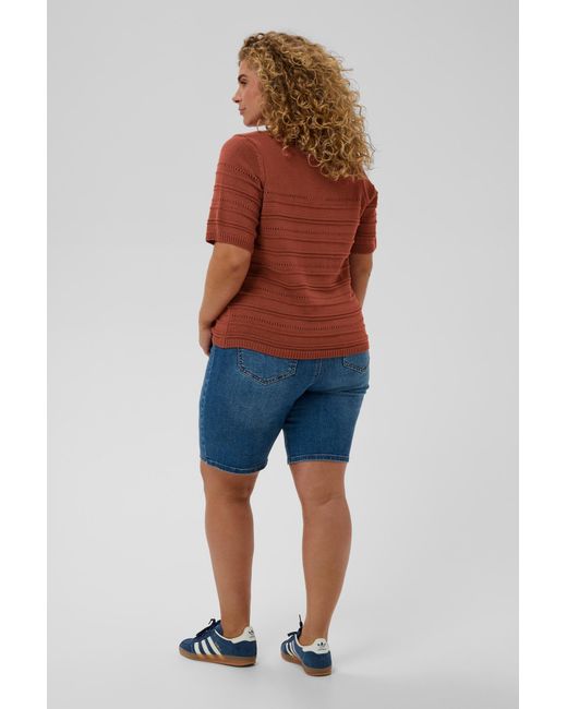 Kaffe Brown Pullover Kcmelia