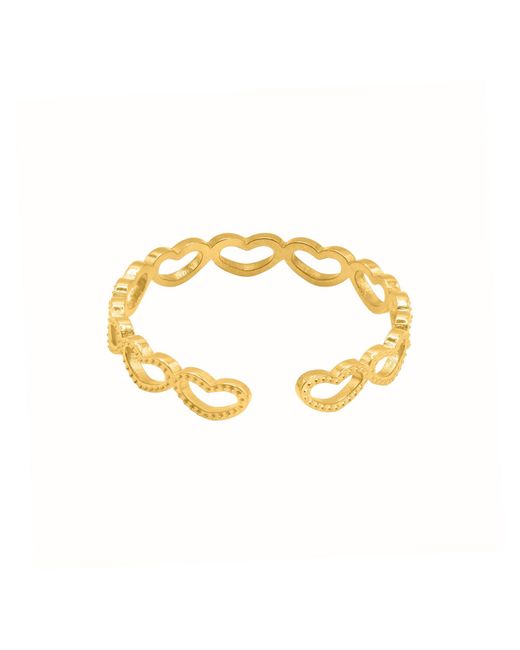 Heideman Metallic Ring Piar