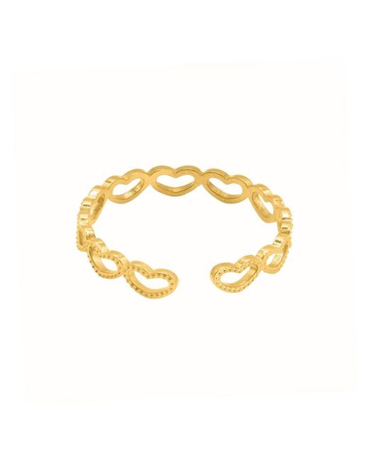 Heideman Metallic Ring Piar