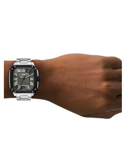 Fossil Uhr in Gray für Herren