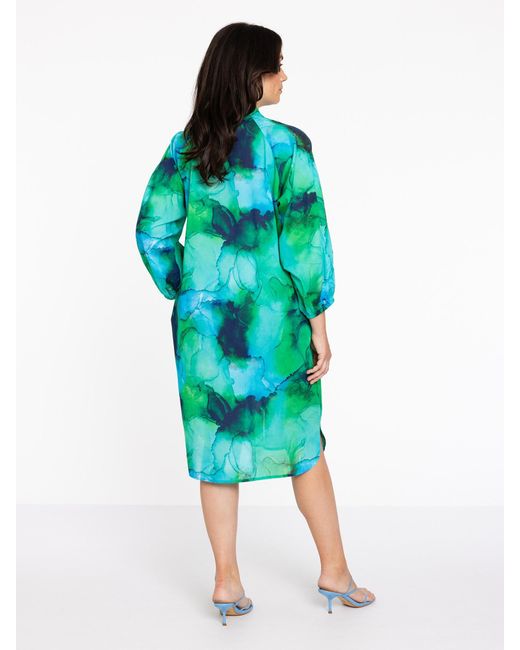 Yoek Blue Bluse