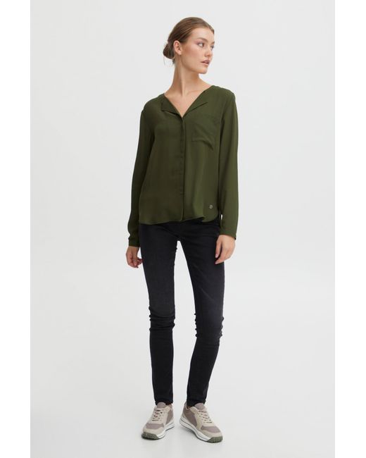 Oxmo Green Bluse Hally