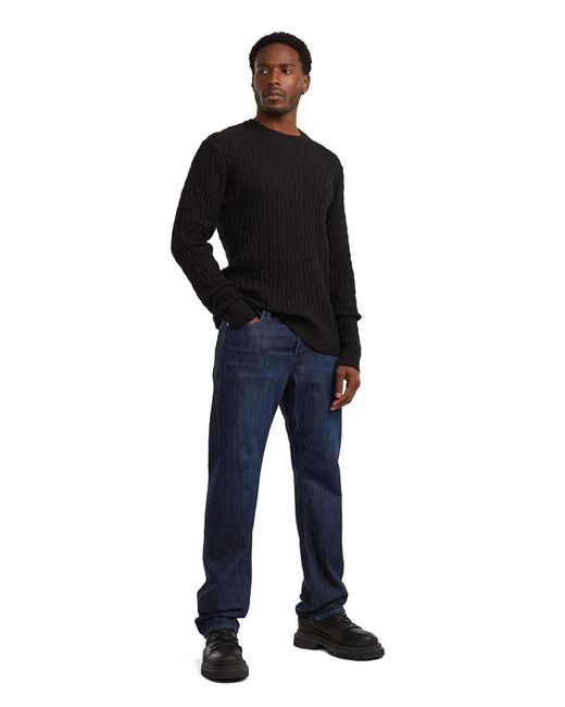 G-Star Pullover Chain Structured in Black für Herren