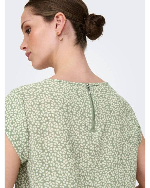 ONLY Green Bluse 'Onlvic'