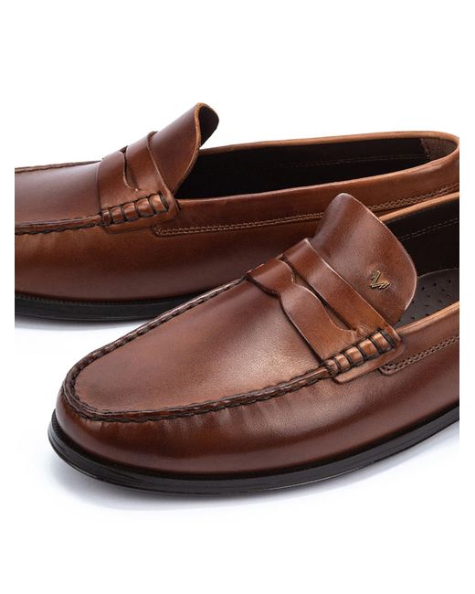 Martinelli Mokassins Forthill in Brown für Herren