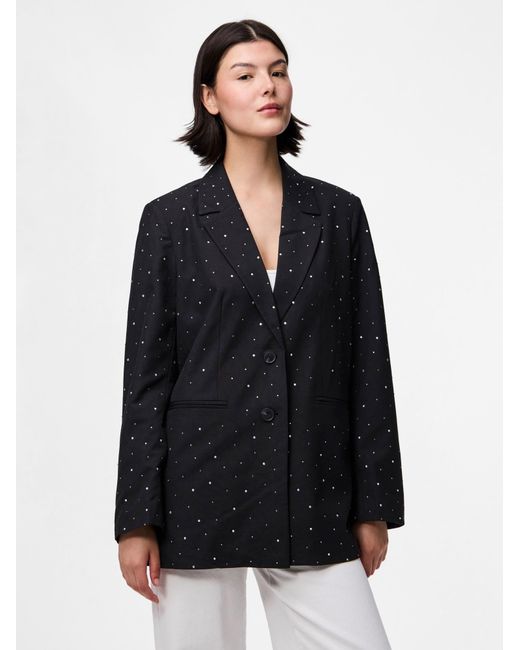 Pieces Black Blazer