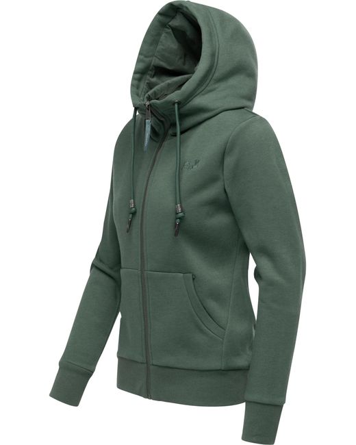 Ragwear Green Sweatjacke Neskia