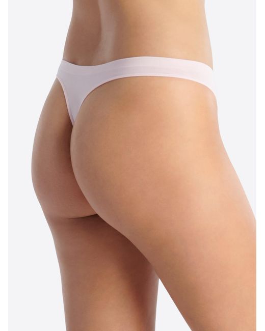 Adidas Black Tanga Sport Active Seamless Thong