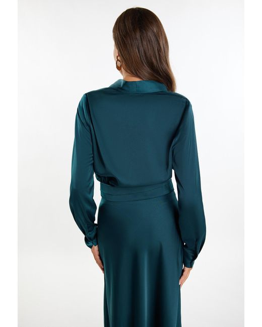 faina Blue Bluse