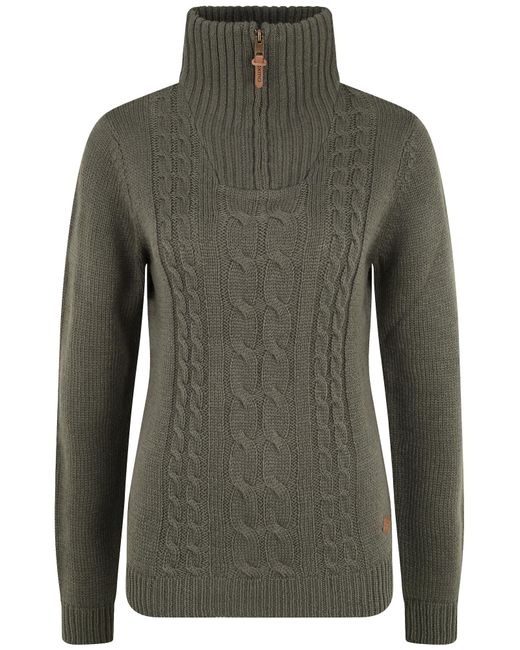 Oxmo Green Strickpullover 'carry'