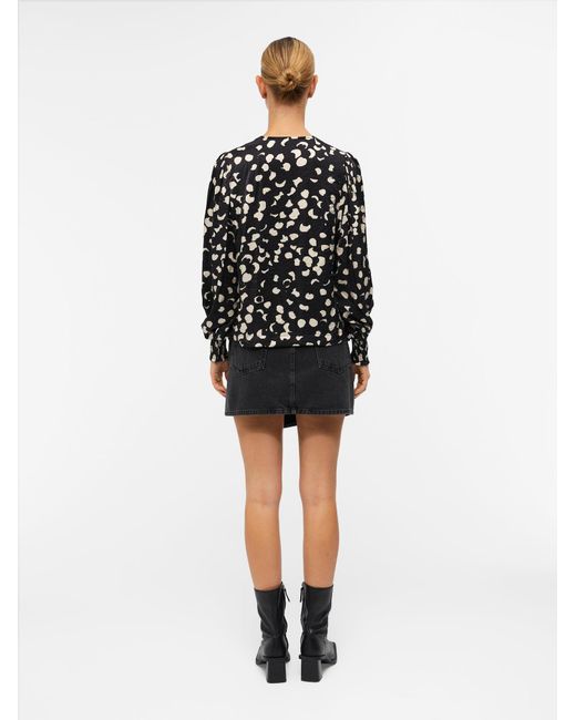Object Black Bluse 'omika'