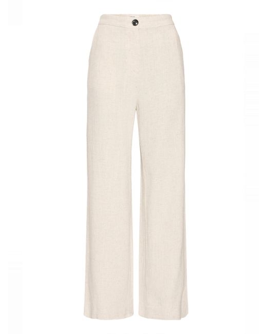B.Young White Leinenhose Byjohanna