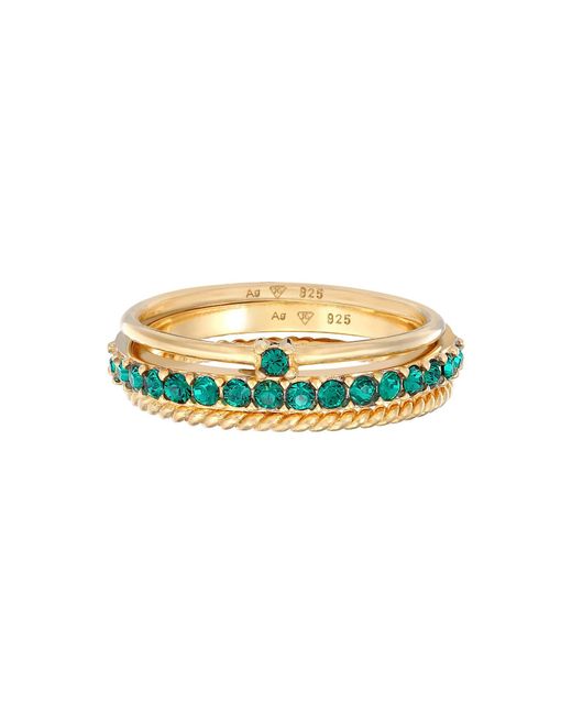 Elli Jewelry White Ring