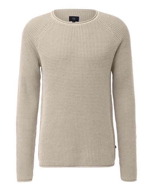 QS Pullover in Natural für Herren