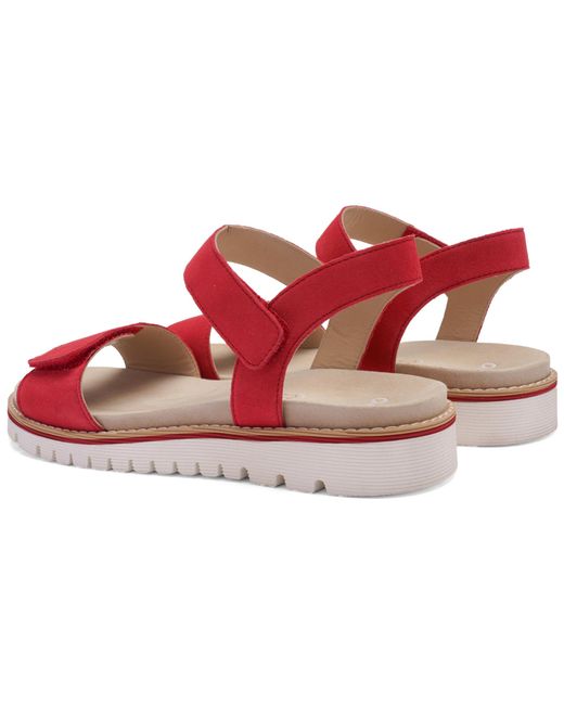 Ara Red Sandale