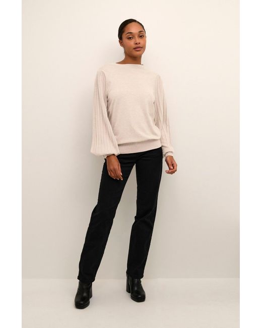 Kaffe Natural Pullover Kalone